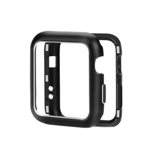 Apple Watch (38/40/42/44mm) - 316L Magnetisk Cover - Sort - 316L