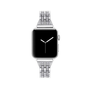 Apple Watch (38/40/SE/41/42mm) - Koh-i-Noor Dame Urlænke - Sølv - Koh-i-Noor