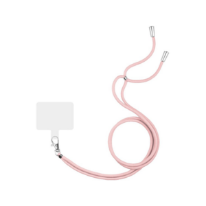 Nylon Snor / Strop til Mobil & iPhone - Pink - DeluxeCovers