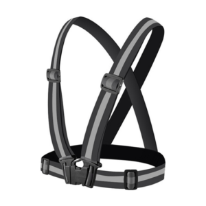 DeLX&trade; Letvægt Refleksvest til Løb/Cykling - Sort - DeluxeCovers