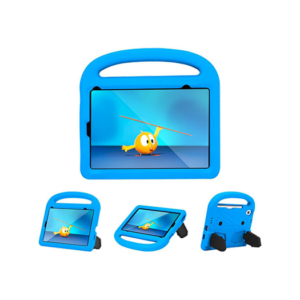 iPad Mini 6/7 (2021/2024) - Stødsikkert Børnecover M. Håndtag & Stander - Blå - EVA