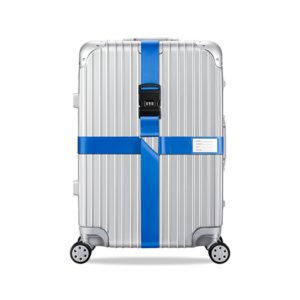 Baggagerem m. kodelås - Premium - Blå - Travel-tech&trade; - DeluxeCovers