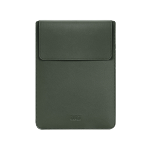 iPad Pro 11" (2024)  - BUBM® - Vertigo Læder Sleeve / Cover - Mørkegrøn - BUBM