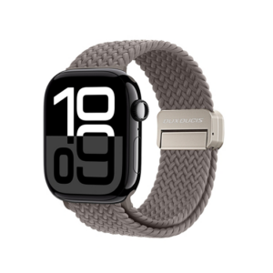 Apple Watch (42/44/SE/45/46/49mm) - DUX DUCIS&trade; Interwoven Nylon Rem - Clay - DUX DUCIS