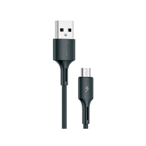 WEKOME&trade; | USB-A Til Micro USB - Oplade / Data Kabel - Sort - 1.2M - JOYROOM