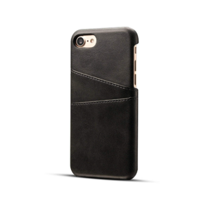 iPhone 7/8/SE(2020/2022) - NX Design™ Læder Cover M. Kortholder - Sort - NX Design