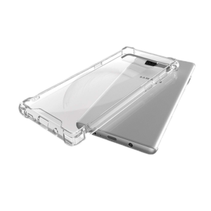 Samsung Galaxy Note 8 - Silent Stødsikker Silikone Cover - Gennemsigtig - Silent