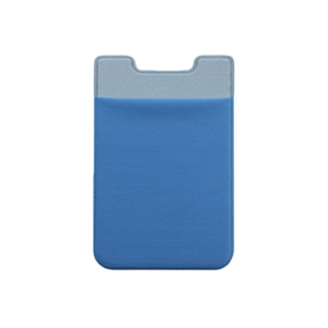 NYLON Pung Kreditkort Holder Stick On - Blå - DeluxeCovers