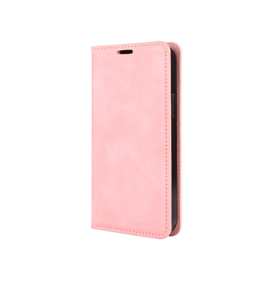 iPhone 11 - Soft Power™ Flip Læder Etui / Pung - Lyserød - DeluxeCovers