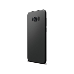 Samsung Galaxy S8+ (Plus) - Novo Frosted Matte Slim Silikone Cover - Sort - Novo