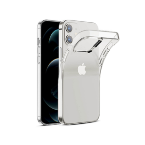 iPhone 12 Mini - DeLX&trade; Ultra Silikone Cover - Gennemsigtig - DeLX&trade;