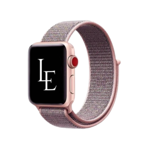 Apple Watch 42-44mm - Realike Nylon Urrem Armbånd - Rose - L'Empiri™