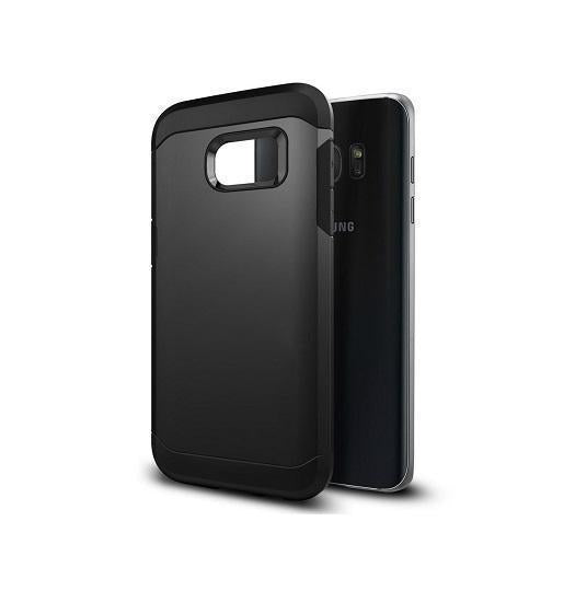 Samsung Galaxy S7 Edge - REALIKE™ Pro Stødsikkert Håndværker Cover - Sort - Realike