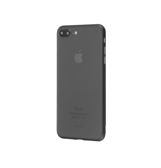 iPhone 7/8 Plus - Valkyrie Ultra-Tynd Cover - Sort/Gennemsigtig - Valkyrie