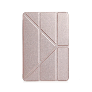 iPad Air 13" (2024/2025) - Orgami Trifold Læder Cover M. Stander - Rose - Orgami