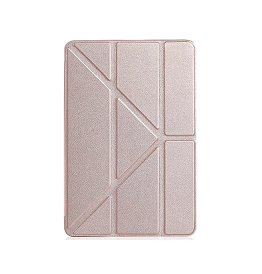 iPad Air 13" (2024/2025) - Orgami Trifold Læder Cover M. Stander - Rose - Orgami