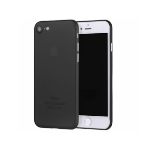 iPhone 7/8/SE(2020/2022) - Valkyrie Ultra-Tynd Cover - Sort/Gennemsigtig - Valkyrie