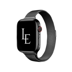 Apple Watch (38/40/SE/41/42mm) - L'Empiri&trade; Milanese Thin Loop - Sort - L'Empiri&trade;