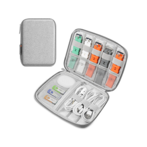 Apple Watch - Nylon Taske Portfolio Til Remme (Medium) - Grå - HAWEEL&trade;