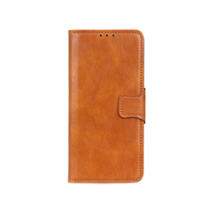 iPhone 15 Pro Max - Retro Diary Læder Cover Etui M. Pung - Brun - Retro Diary