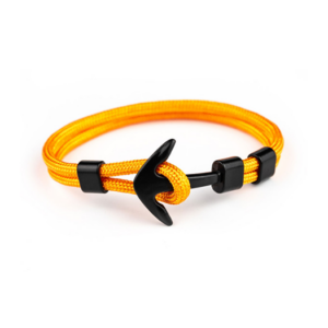 Deluxe&trade; - Nylon Anker Armbånd - Onesize - Orange - DeluxeCovers