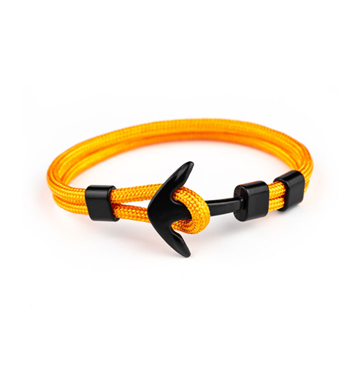 Deluxe™ - Nylon Anker Armbånd - Onesize - Orange - DeluxeCovers
