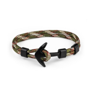 Deluxe&trade; - Nylon Anker Armbånd - Onesize - Camo - DeluxeCovers