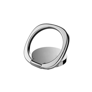 Mobil Smart Finger Ring Stander-Holder - Sølv - Skærmbeskyttelse