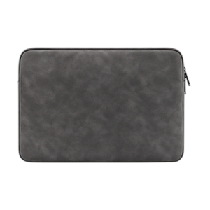 Computer/PC 13" - Lambskin Computer Sleeve - Mørkegrå - DeluxeCovers