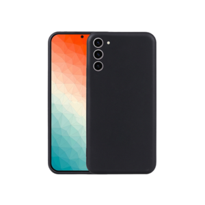 Samsung Galaxy S24 Plus - Deluxe&trade; Soft Touch Silikone Cover - Sort - DeluxeCovers