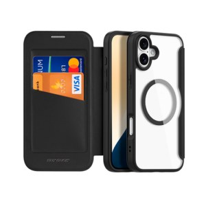 iPhone 16 - DUX DUCIS® 2-i-1 Cover M. MagSafe - Sort - DUX DUCIS