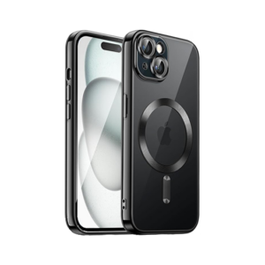 iPhone 15 - Valkyrie Silikone Hybrid Cover m. MagSafe - Sort - Valkyrie