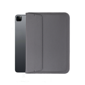 iPad Pro 11" (2024) - Retro Diary Vegan Læder Sleeve - Space Grå - Retro Diary