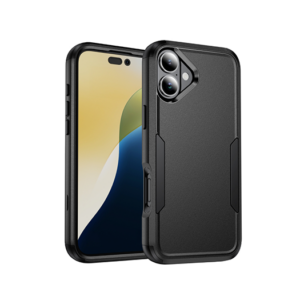 iPhone 16 - REALIKE&trade; Pro Stødsikkert Håndværker Cover - Sort - Realike