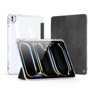 iPad Pro 11" (2024) - DUX DUCIS® Unid Hybrid Trifold Cover - Sort - DUX DUCIS