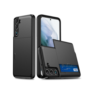 Samsung Galaxy S24 - Deluxe&trade; Håndværker Cover M. Kortholder - Sort - DeluxeCovers