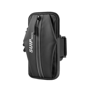 iPhone 17 Pro Max - SUIP-Sports&trade; Løbearmbånd til træning & løb - Sort - DeluxeCovers