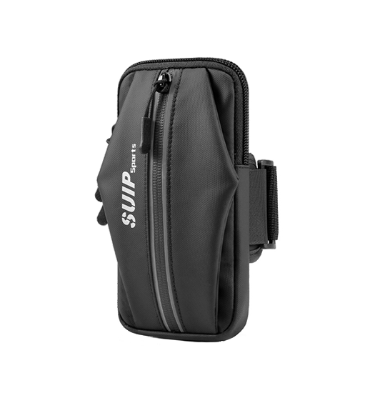 iPhone 17 Pro Max - SUIP-Sports™ Løbearmbånd til træning & løb - Sort - DeluxeCovers