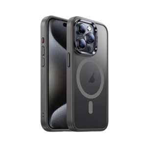 iPhone 15 Pro Max - BENKS® Skin Feel MagSafe Cover - Mørkegrå - BENKS