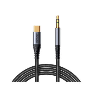 JOYROOM&trade; | USB-C til 3.5mm Mini-jack kabel - Sort - 1.2M - JOYROOM