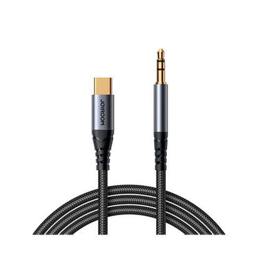 JOYROOM™ | USB-C til 3.5mm Mini-jack kabel - Sort - 1.2M - JOYROOM