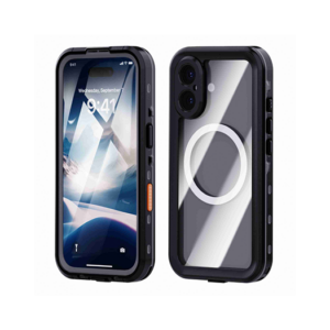 iPhone 16 - Redpepper&trade; IP68 Vandtæt Håndværker Cover - Sort - Redpepper&trade;