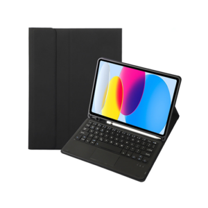 iPad 11" (2025) / iPad 10.9" (2022) - TIMBRE&trade; Cover M. Trådløs Tastatur - Engelsk Layout - Sort - TIMBRE&trade;