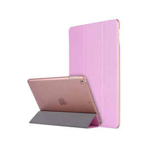 iPad 10.2" 7/8/9 (2019/2020/2021) Silk Trifold Silikone Cover - Pink - DeluxeCovers