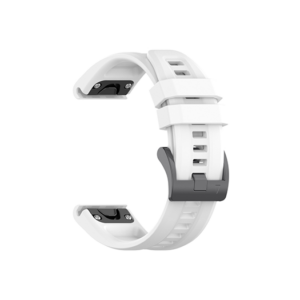 Garmin 22mm - ACTIVE&trade; Velo Silikone Rem - Hvid - ACTIVE