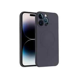 iPhone 14 Pro - Magnetisk Silikone Cover M. MagSafe - Sort - DELUXE