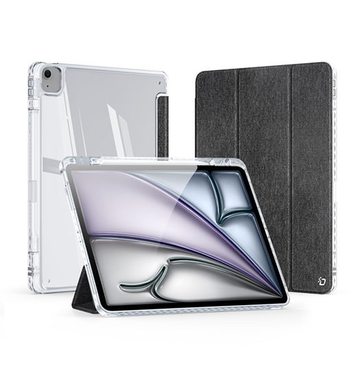 iPad Air 4/5 (2020/2022) - DUX DUCIS® Unid Hybrid Trifold Cover - Sort - DUX DUCIS
