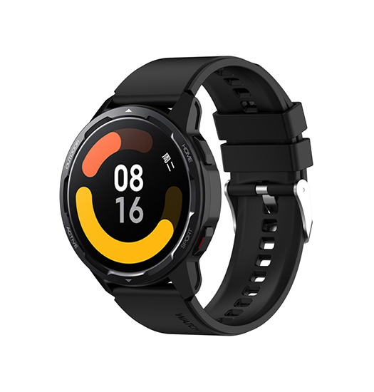 Samsung Galaxy Watch 7 (40/44mm) - ACTIVE™ Velo Silikone Rem - Sort - ACTIVE