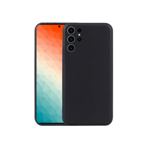 Samsung Galaxy S24 Ultra - Deluxe&trade; Soft Touch Silikone Cover - Sort - DeluxeCovers