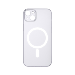 iPhone 14 - TOTU® Ultra-Tynd Matte MagSafe Cover - Hvid - TOTU